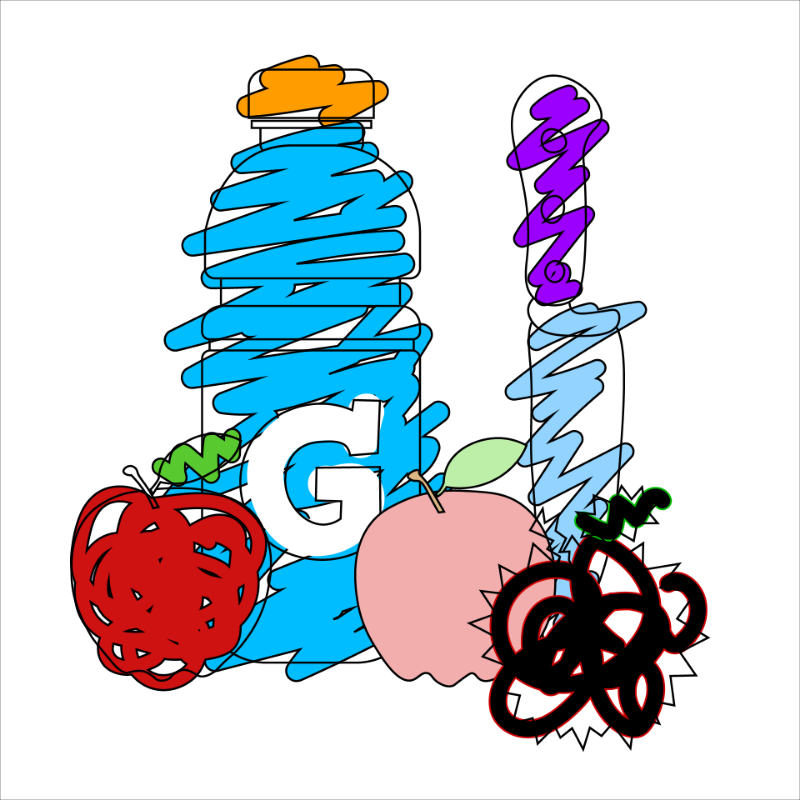 gatorade and apples #19 static token preview