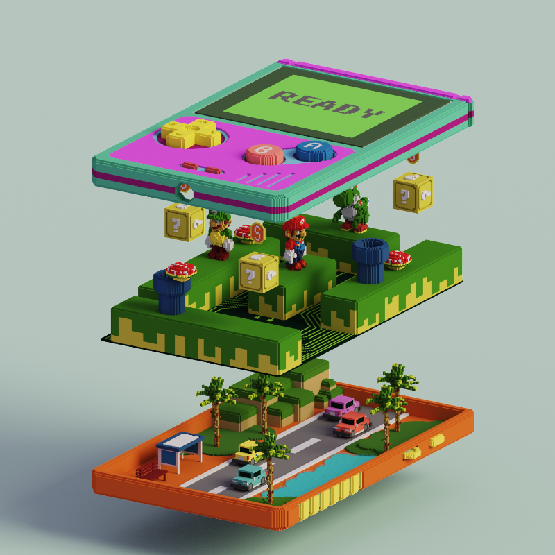 Gameboy Component #28 static token preview