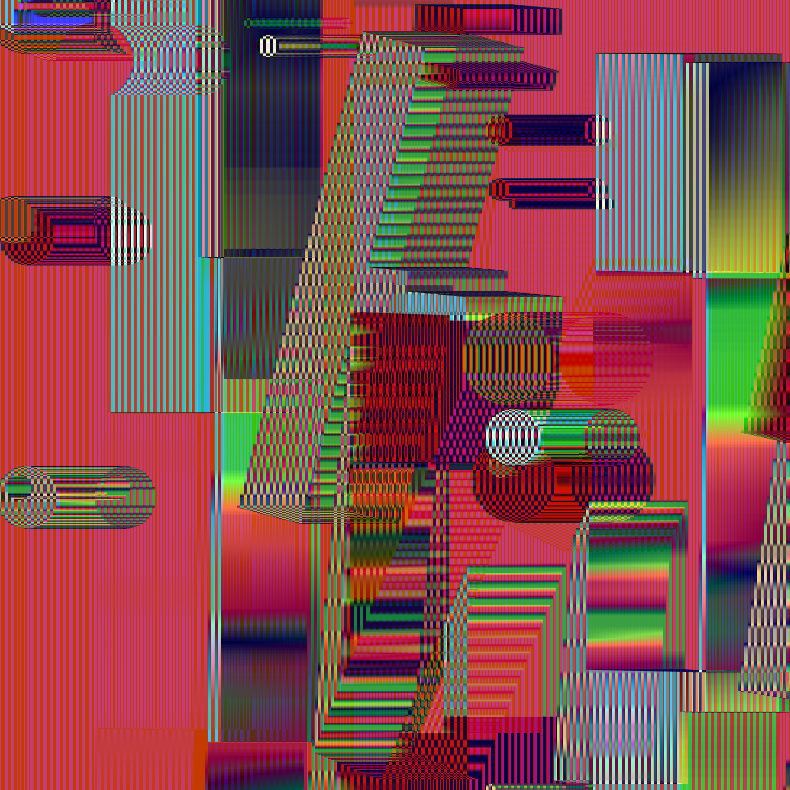 Technicolor Winter (after dead flowers) #91 static NFT preview