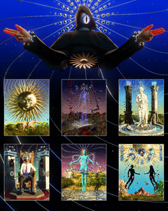 psychotarot generative divination project preview