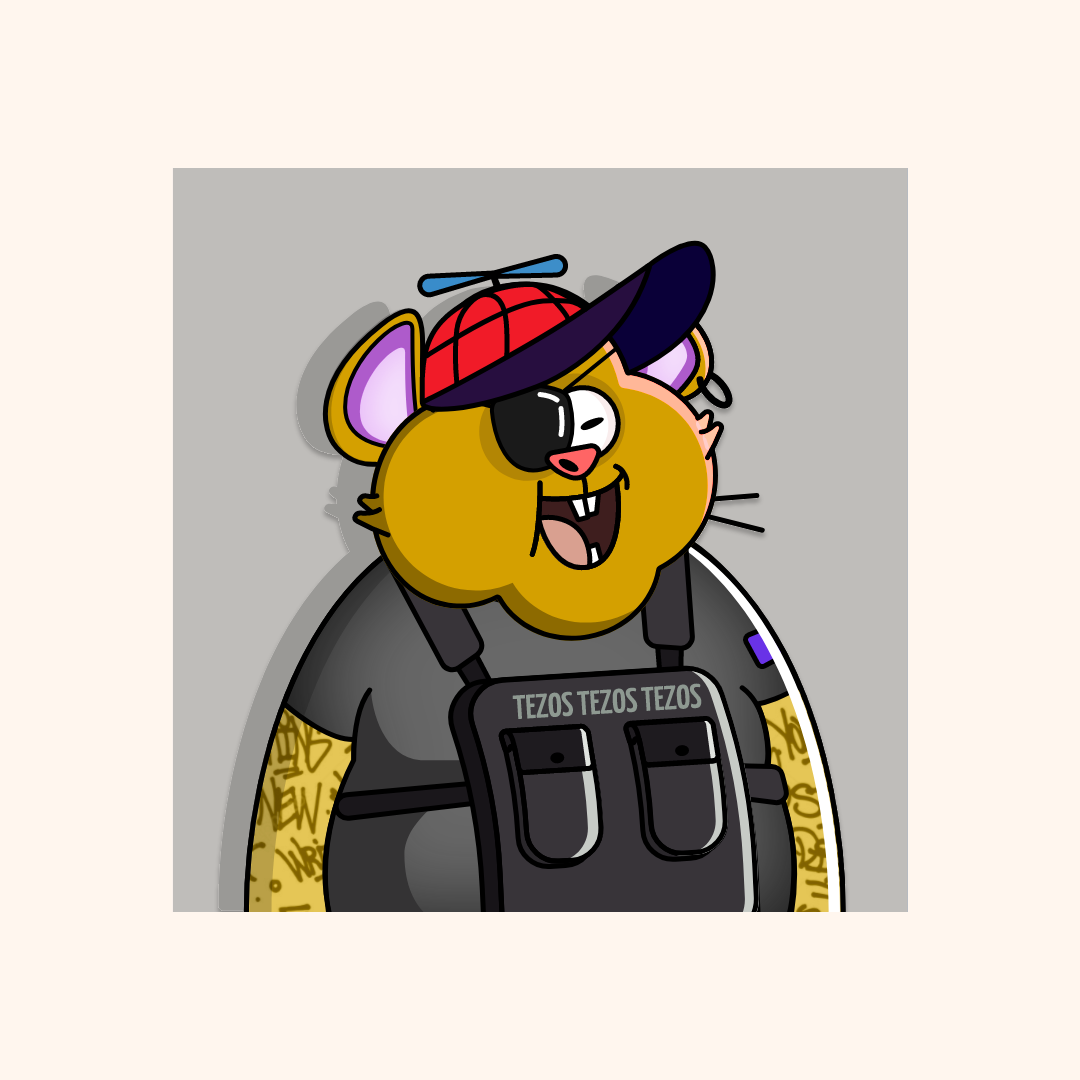 Hamster #1 #60 static token preview