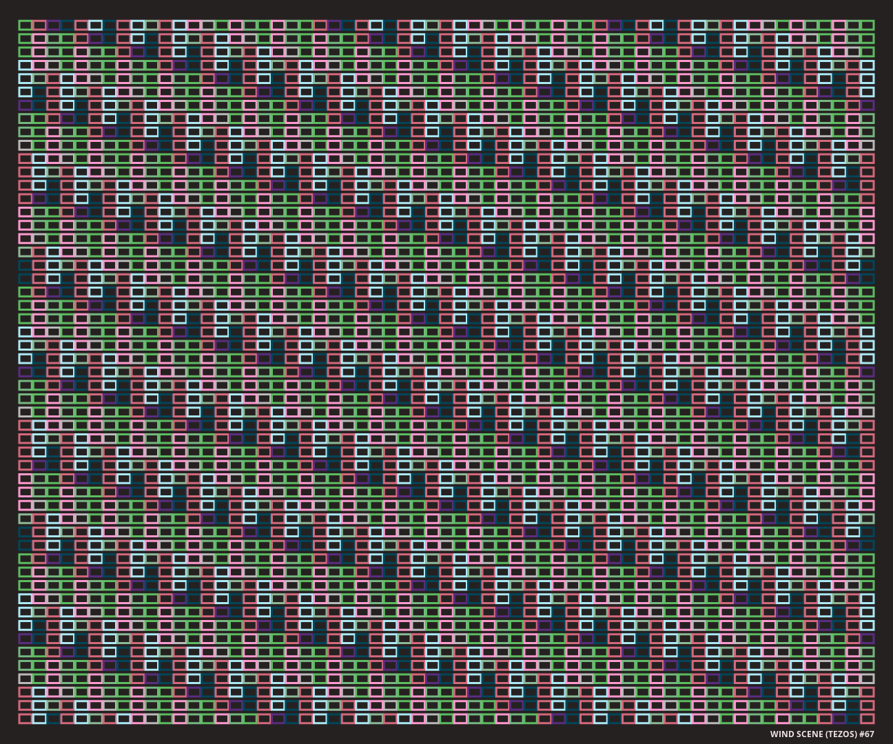 Wind Scene (Tezos) #67 static NFT preview