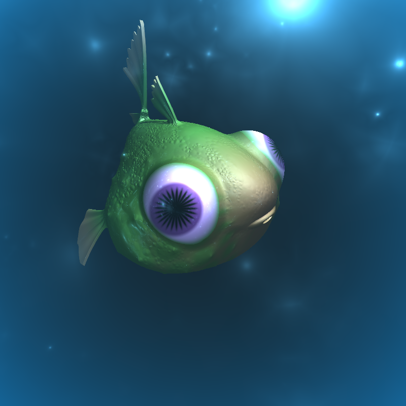 Weird Fishes #46 static NFT preview