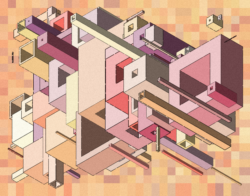 Tunnels #407 static NFT preview