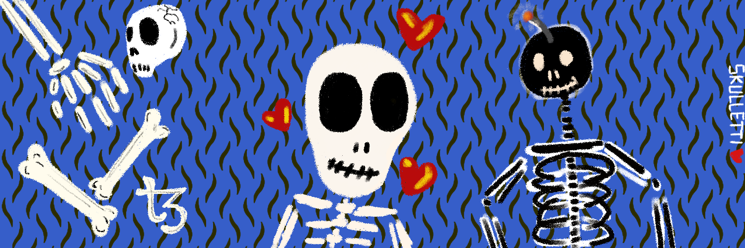 SKULLETTI TWITTER BANNER #288 static token preview