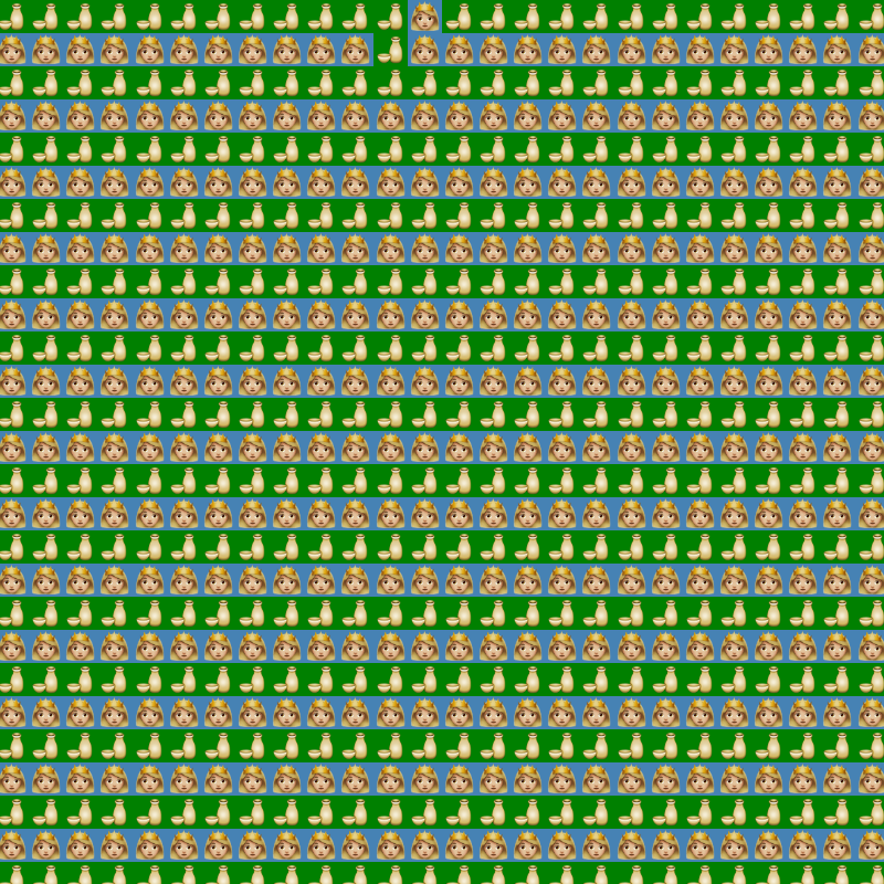 Elementary Cellular Emoji Automata #275 static token preview