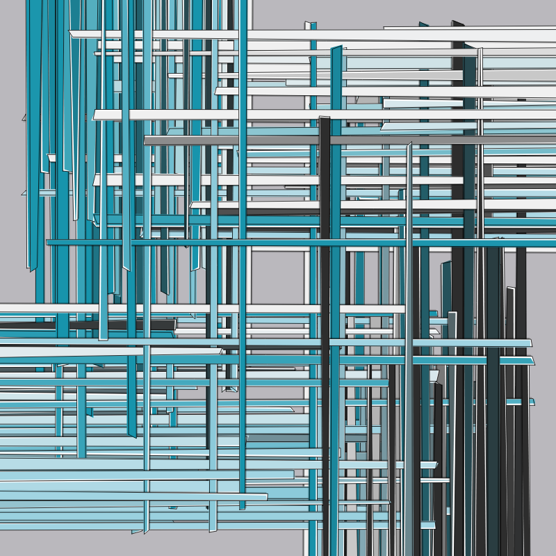 Entrelacements #76 static NFT preview