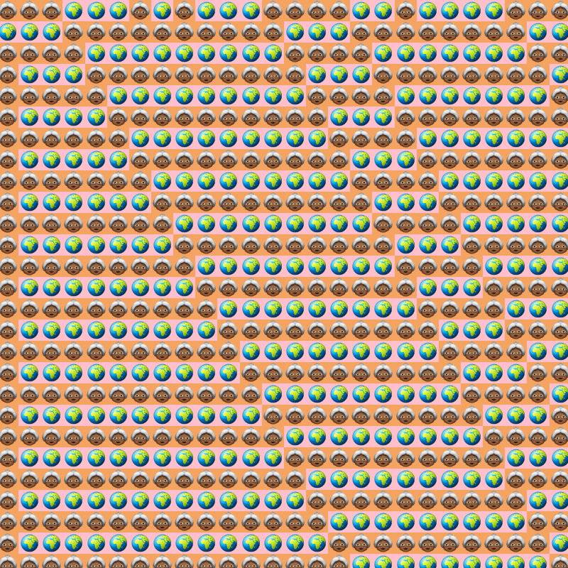 Elementary Cellular Emoji Automata #768 static NFT preview