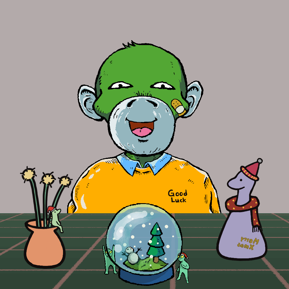 FAT Christmas #809 static token preview