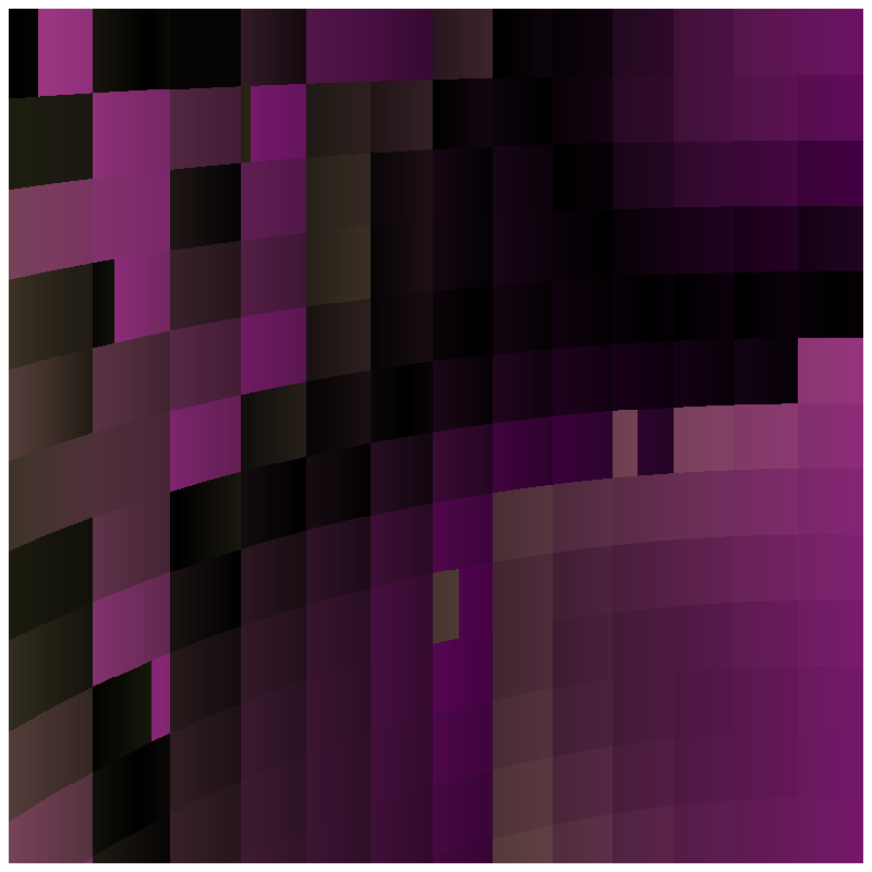 Deluxe Gradient Pixels #46 static NFT preview