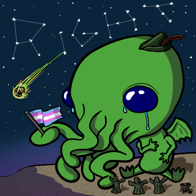 Chibi-thulhu #424 static NFT preview