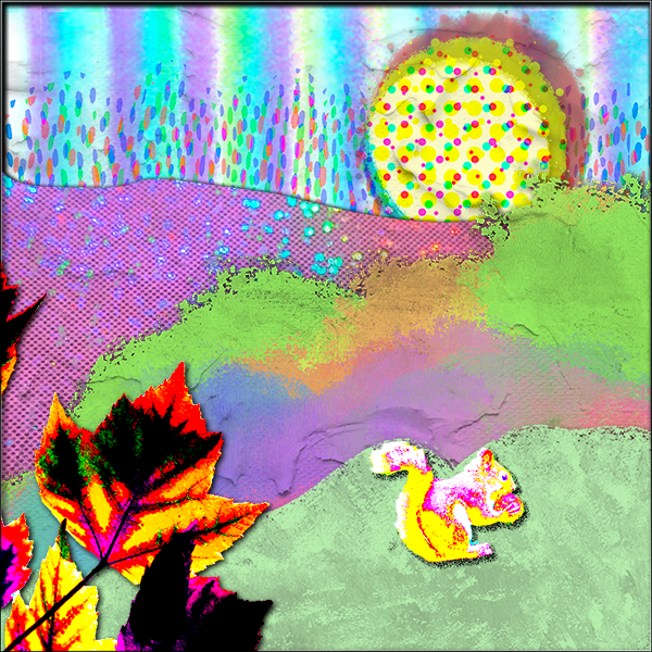 Saccharine Biomes: Hills #86 static token preview