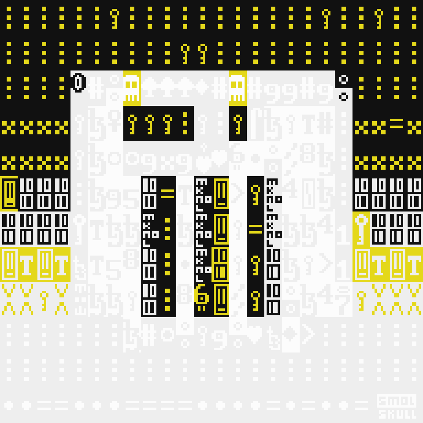 ASCII-SMOLSKULL #158 static token preview