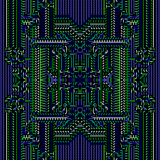 PETSCII Machine #29 static token preview