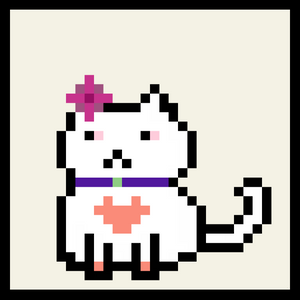 Lazy Kitties #190 static NFT preview