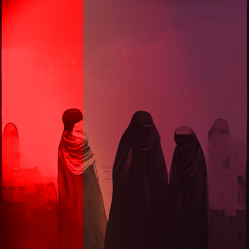 Mandatory hijab #34 static NFT preview