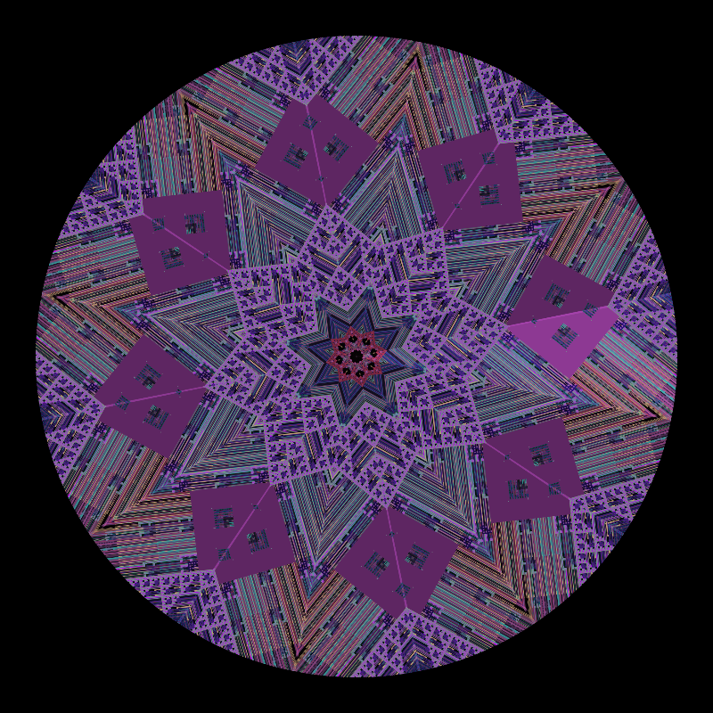 Binary kaleidoscope #108 static NFT preview