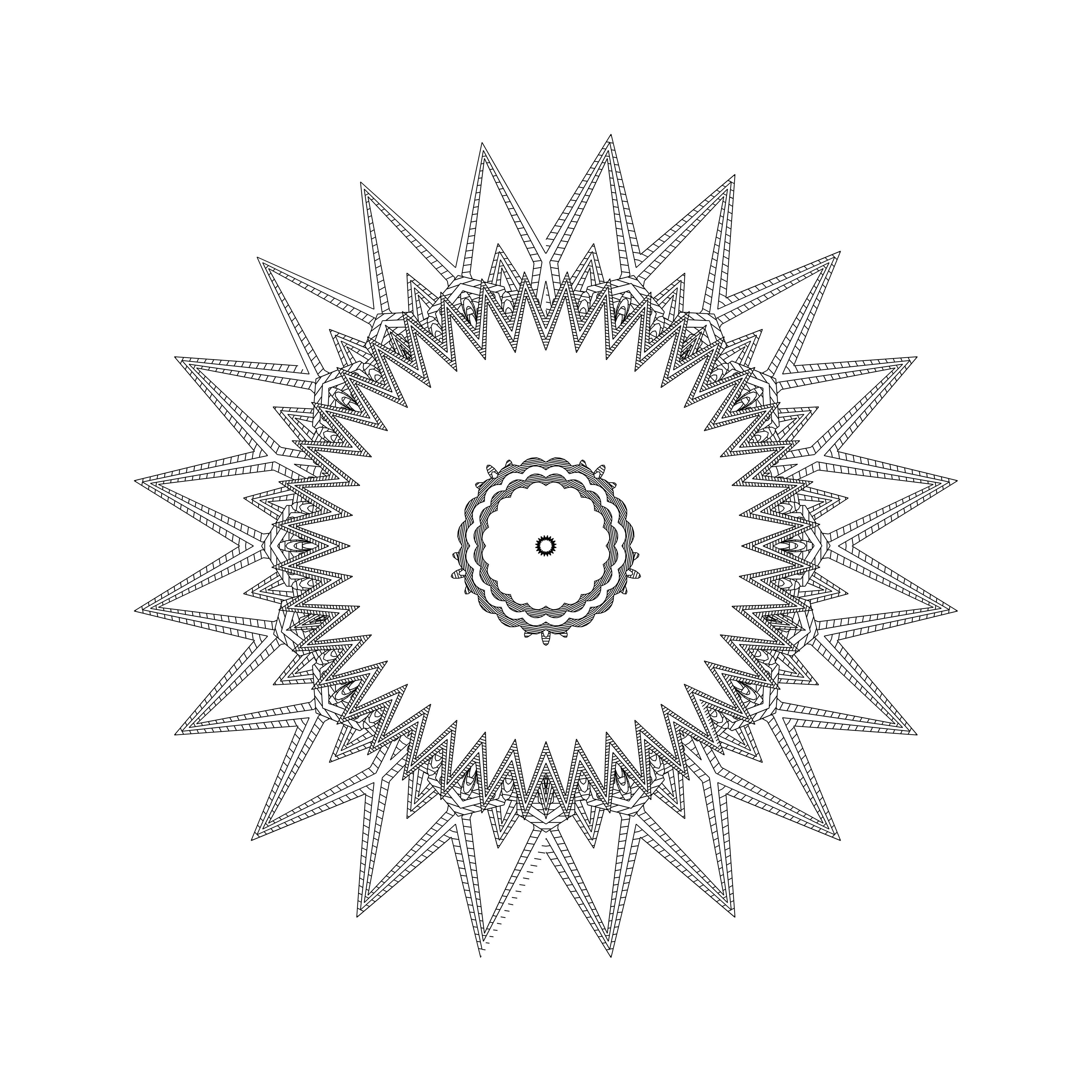 LL21 Mandala #711 static NFT preview