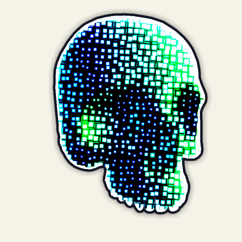 Acid Warning #98 static NFT preview