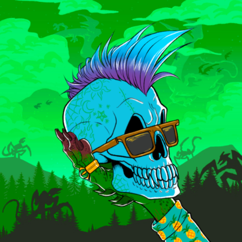 TezSkulliez #31 static token preview
