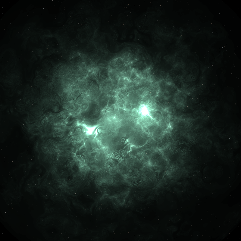 Nebula #70 static NFT preview