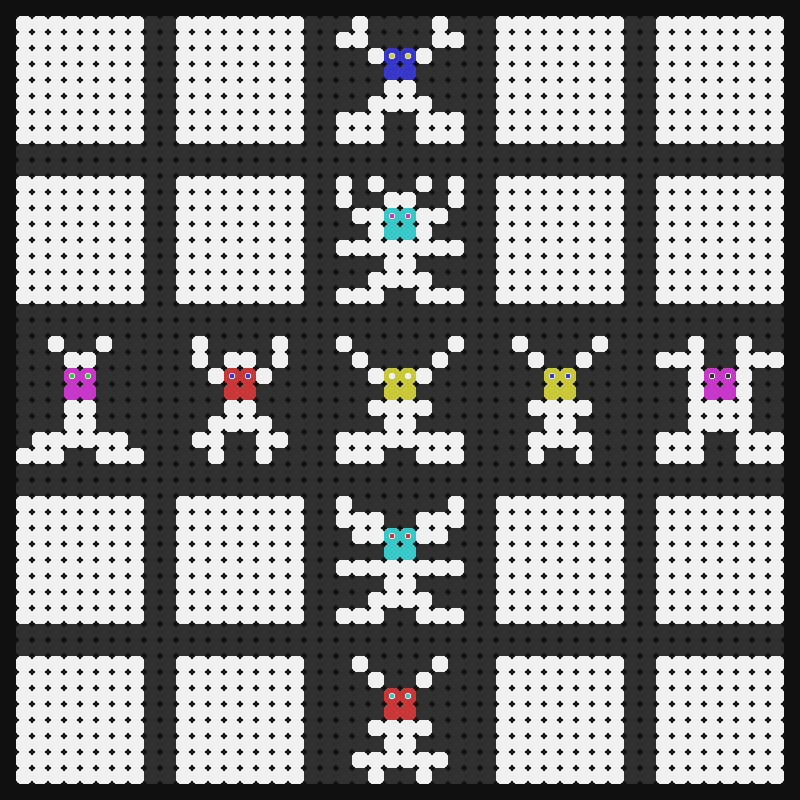 8x8 Pixel Creatures #27 static token preview