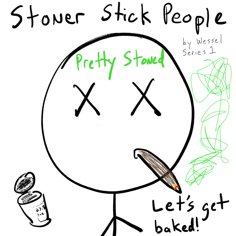 Stoner Stick People #183 static token preview