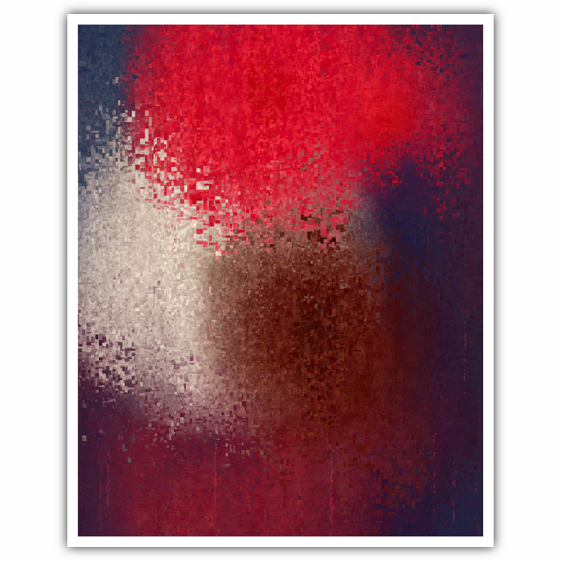 Foggy Window #77 static NFT preview