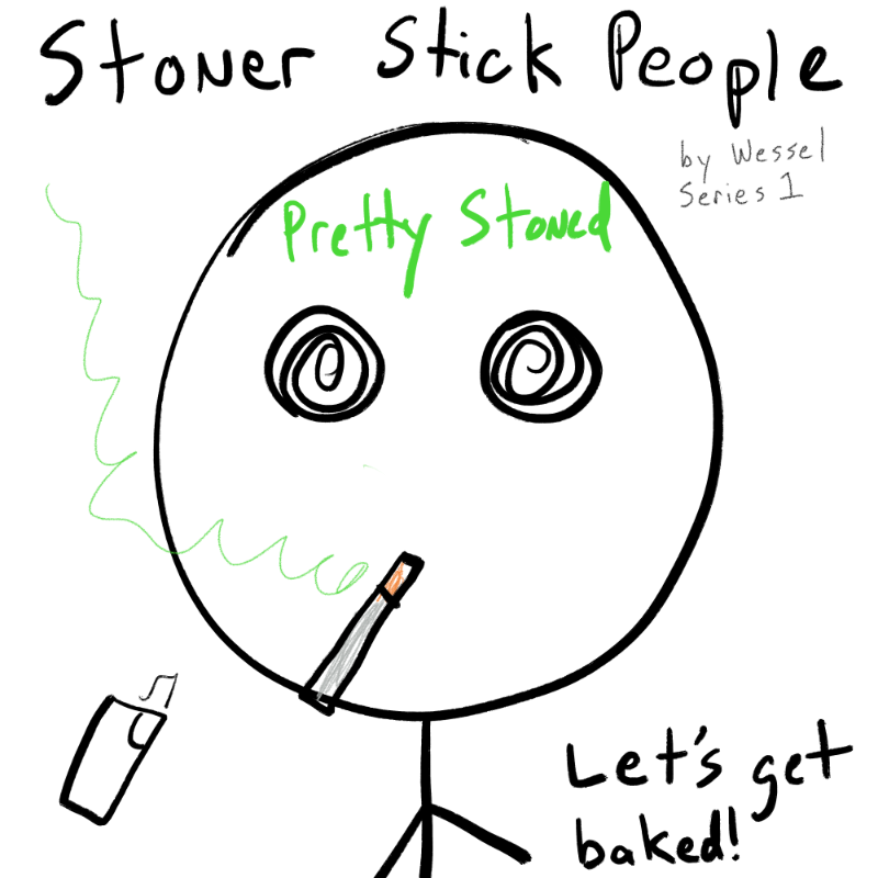 Stoner Stick People #191 static token preview