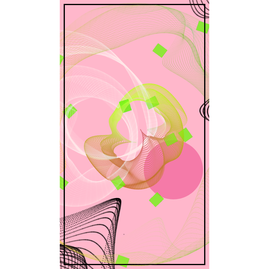 Abstract Hedonism #243 static NFT preview