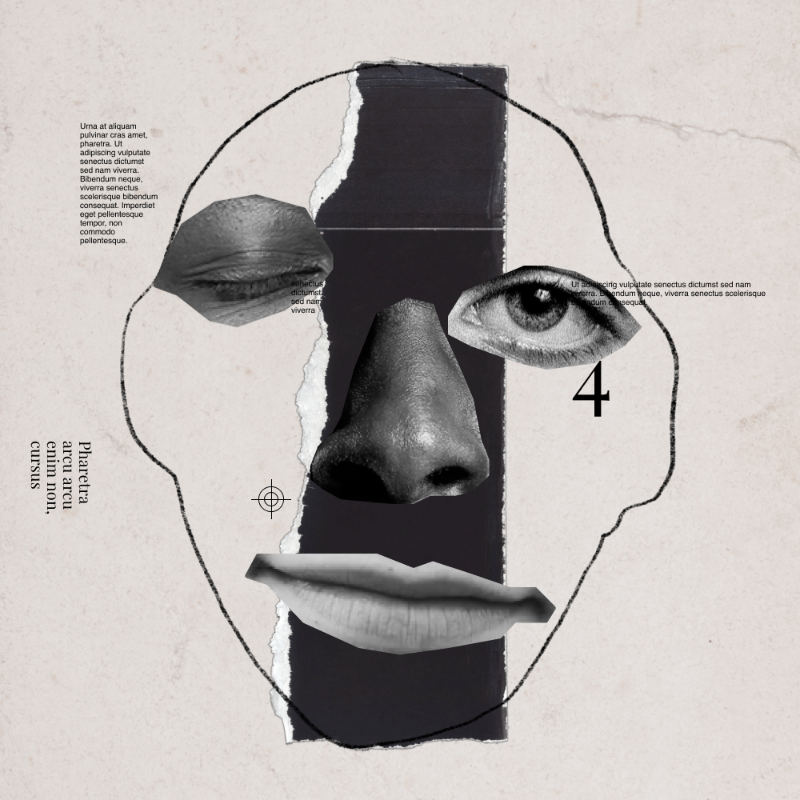 Collage faces #48 static token preview