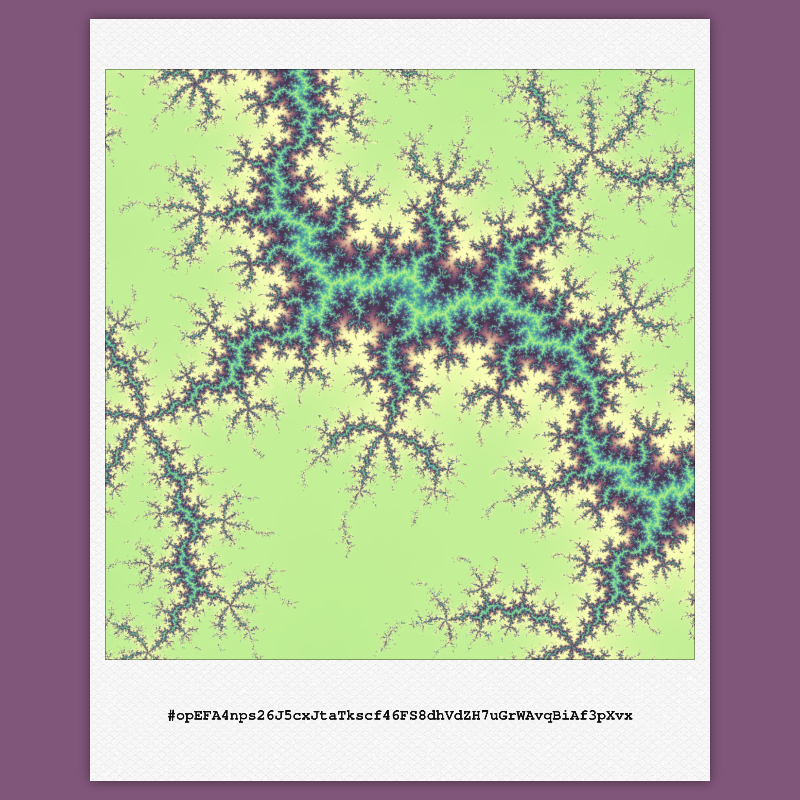 Mandelroid #137 static NFT preview