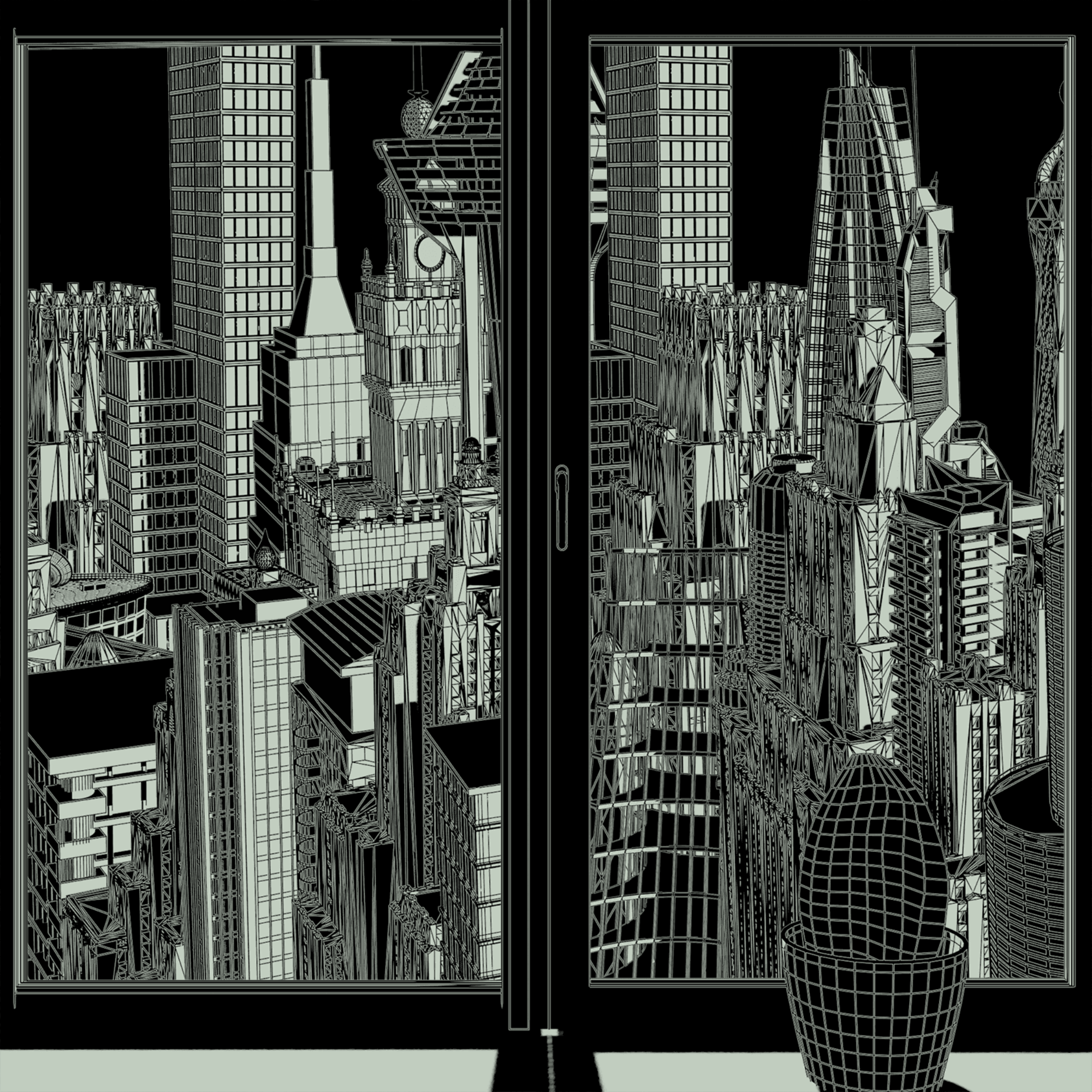 City View #162 static NFT preview