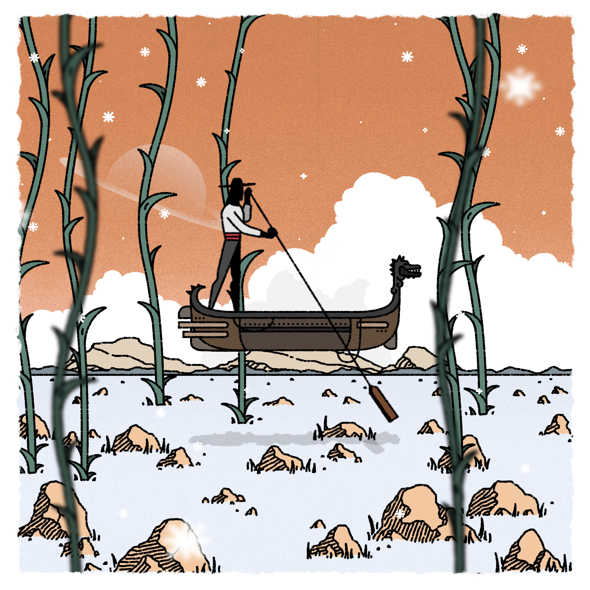 Travelling Gondola #62 static NFT preview