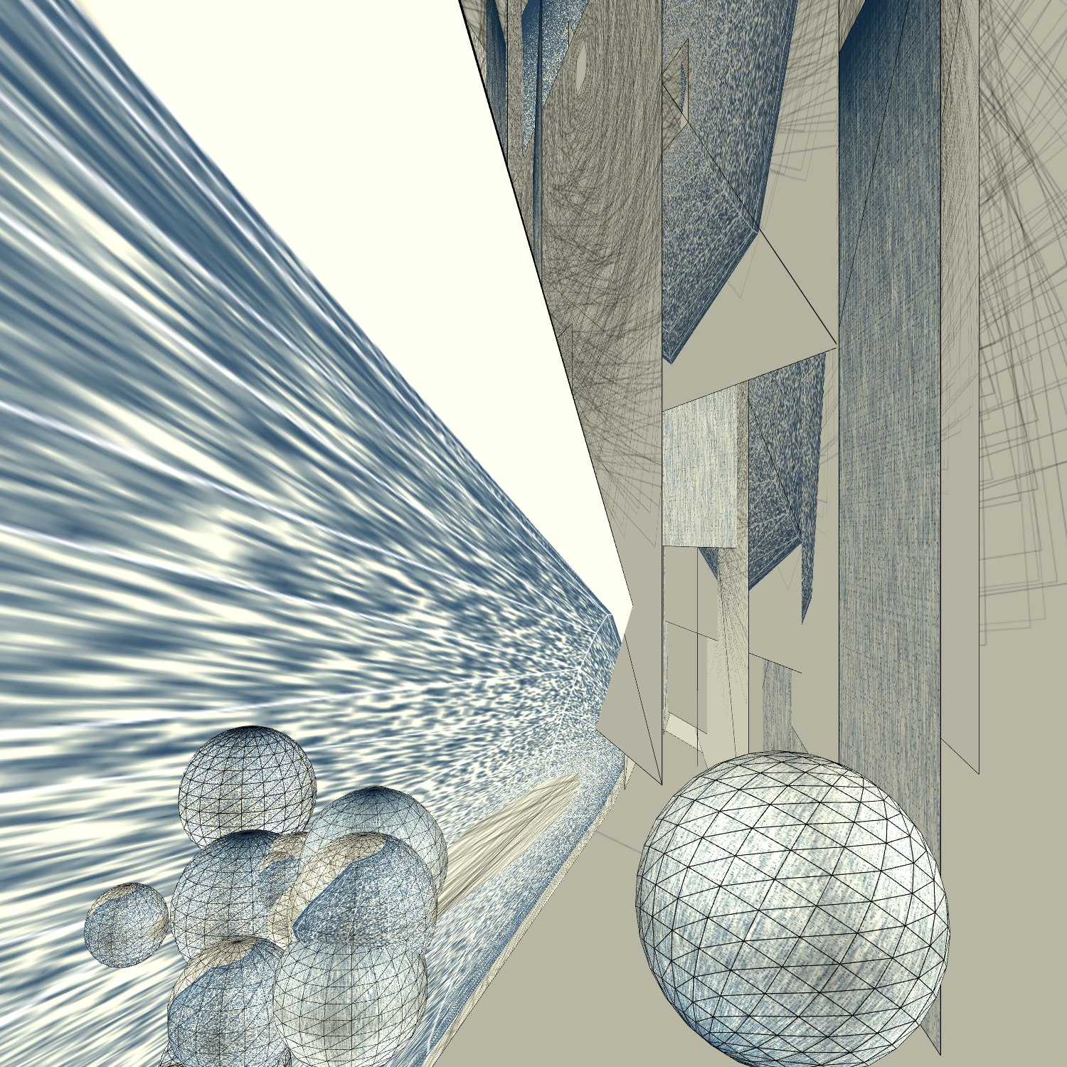 Lost in multidimensional planes #75 static NFT preview