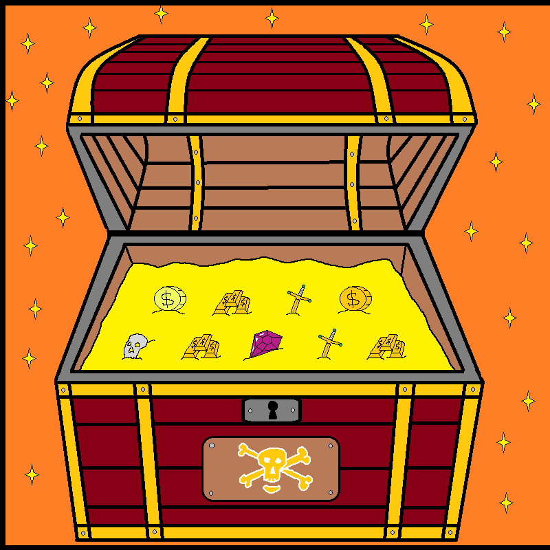 Treasure loot box #31 static token preview