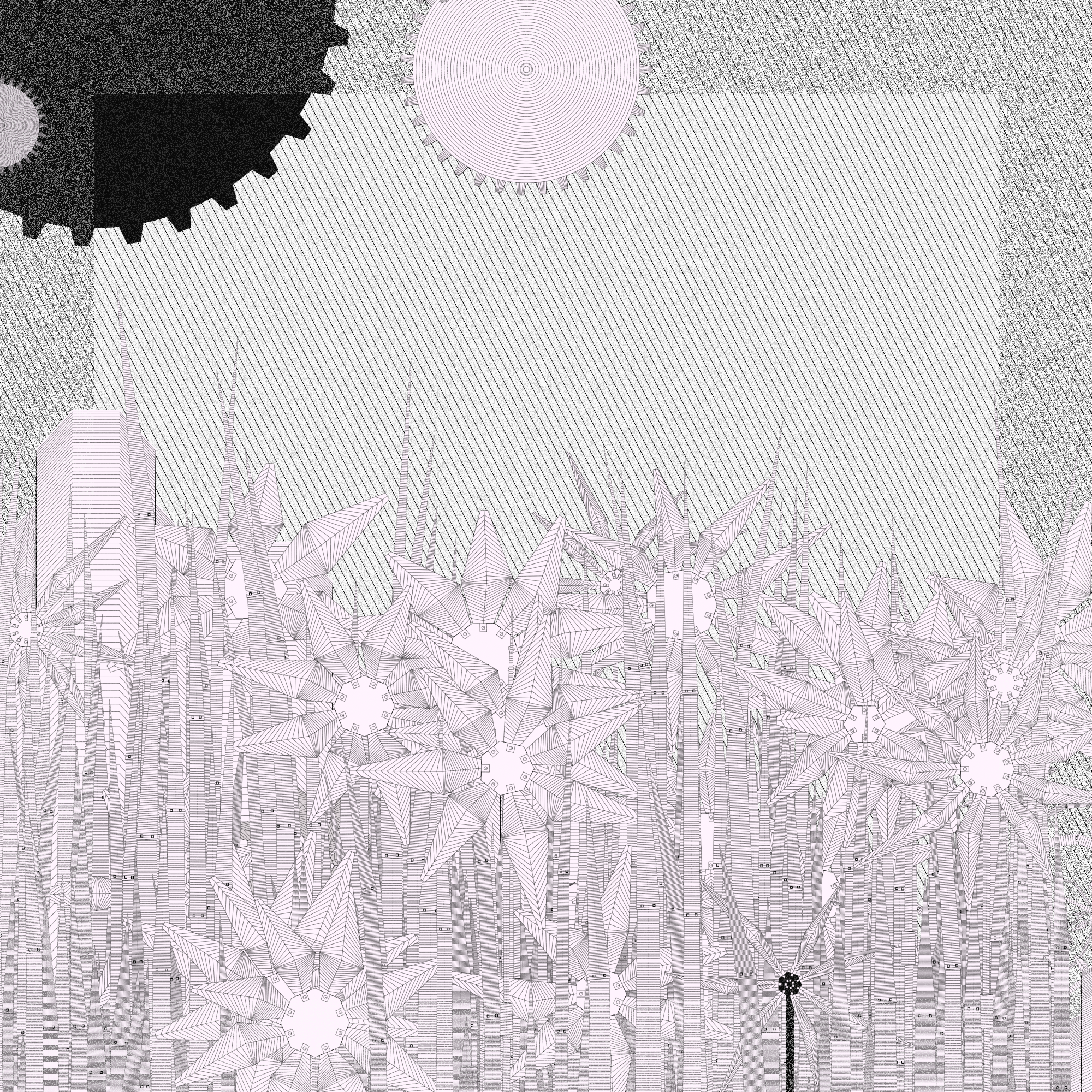 Mecha-Gardens #268 static NFT preview