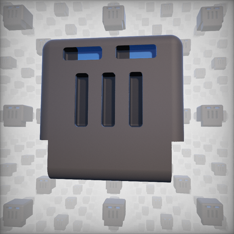 3D-SMOLSKULL #688 static NFT preview