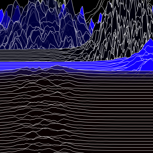 BLUE MOUNTAINS - The journey never ends #37 static NFT preview
