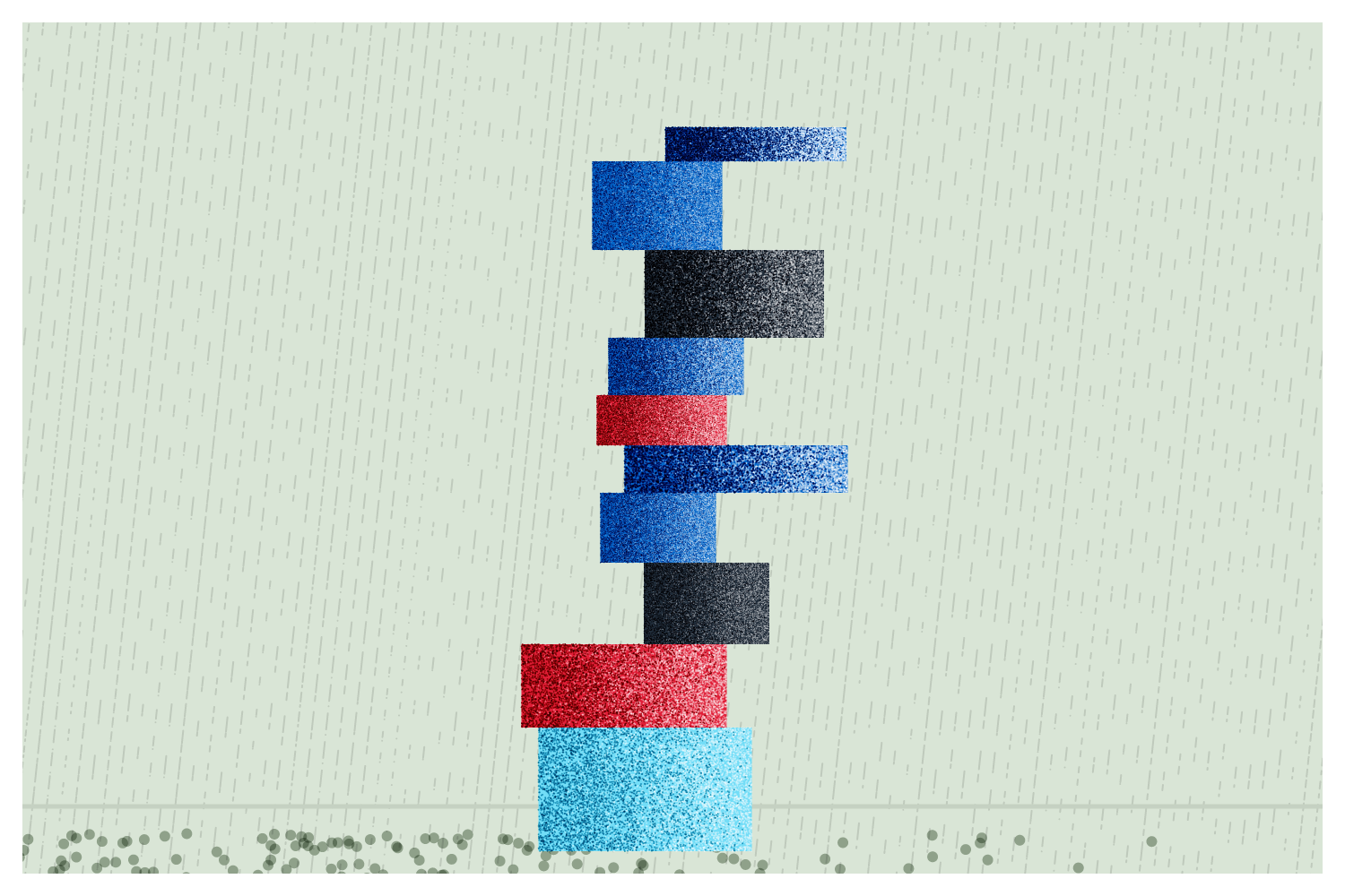Stacked Containers #55 static NFT preview