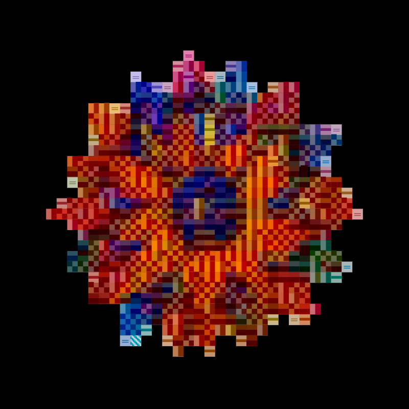 Latent Flower #72 static NFT preview