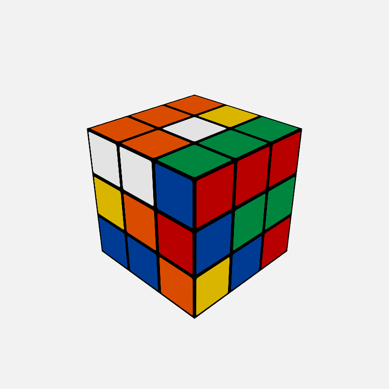 Rubik's Cube #224 static token preview