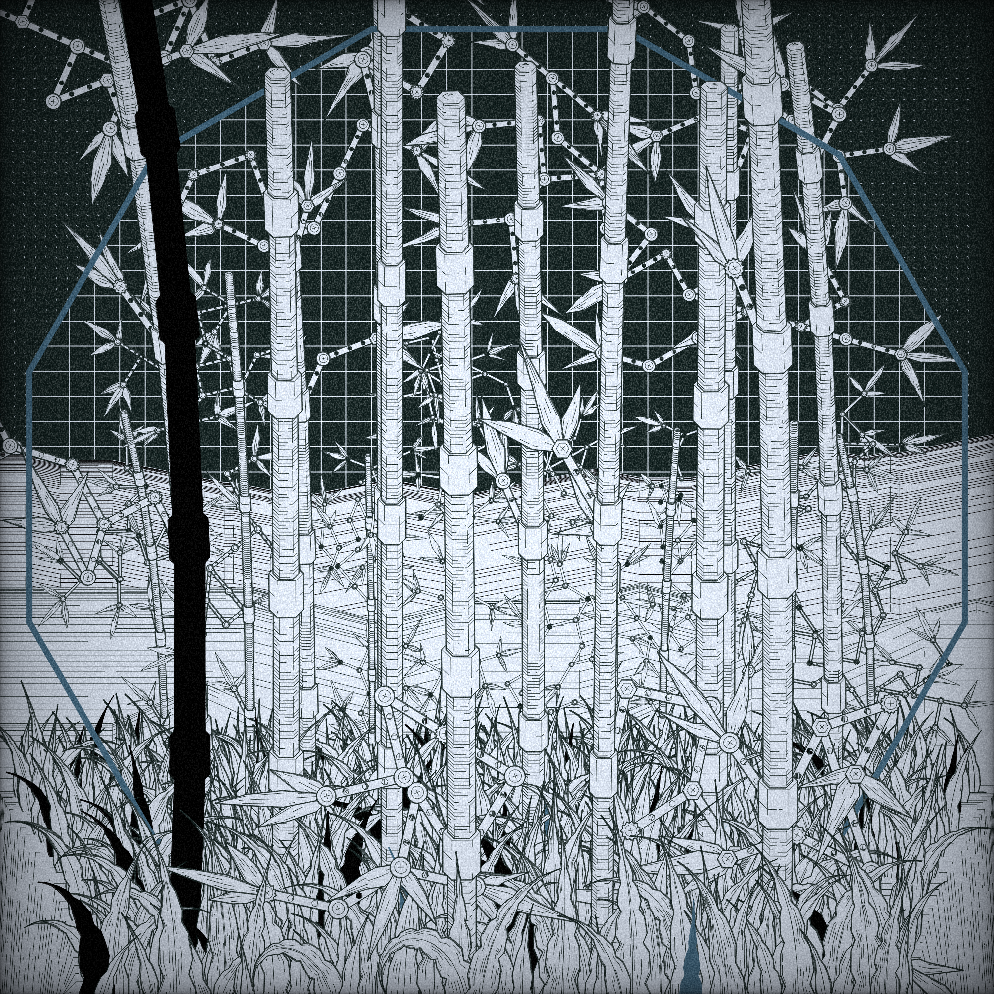 Mecha-Bamboo #354 static NFT preview