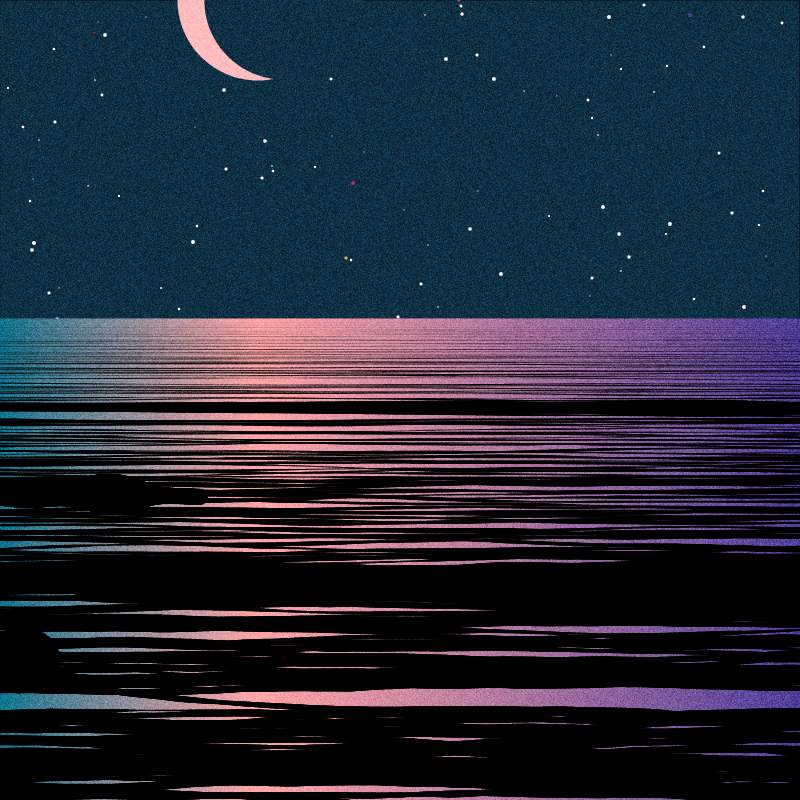Coastal Waves #216 static NFT preview