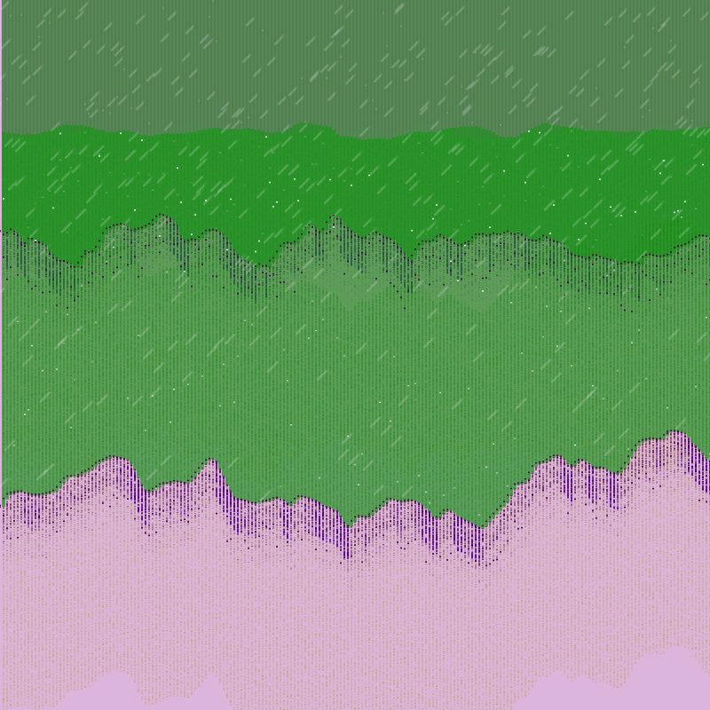 Glitched Mountains GT #221 static token preview