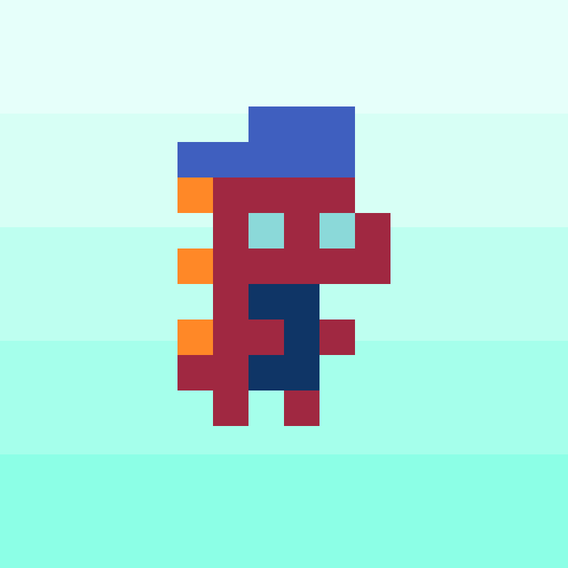 Coded Tiny Dinos #132 static token preview