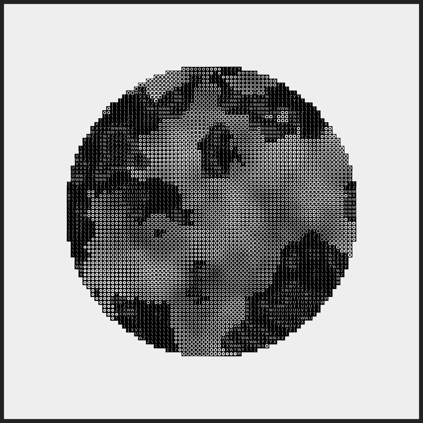 Mapa Mundi [ascii] #111 static NFT preview
