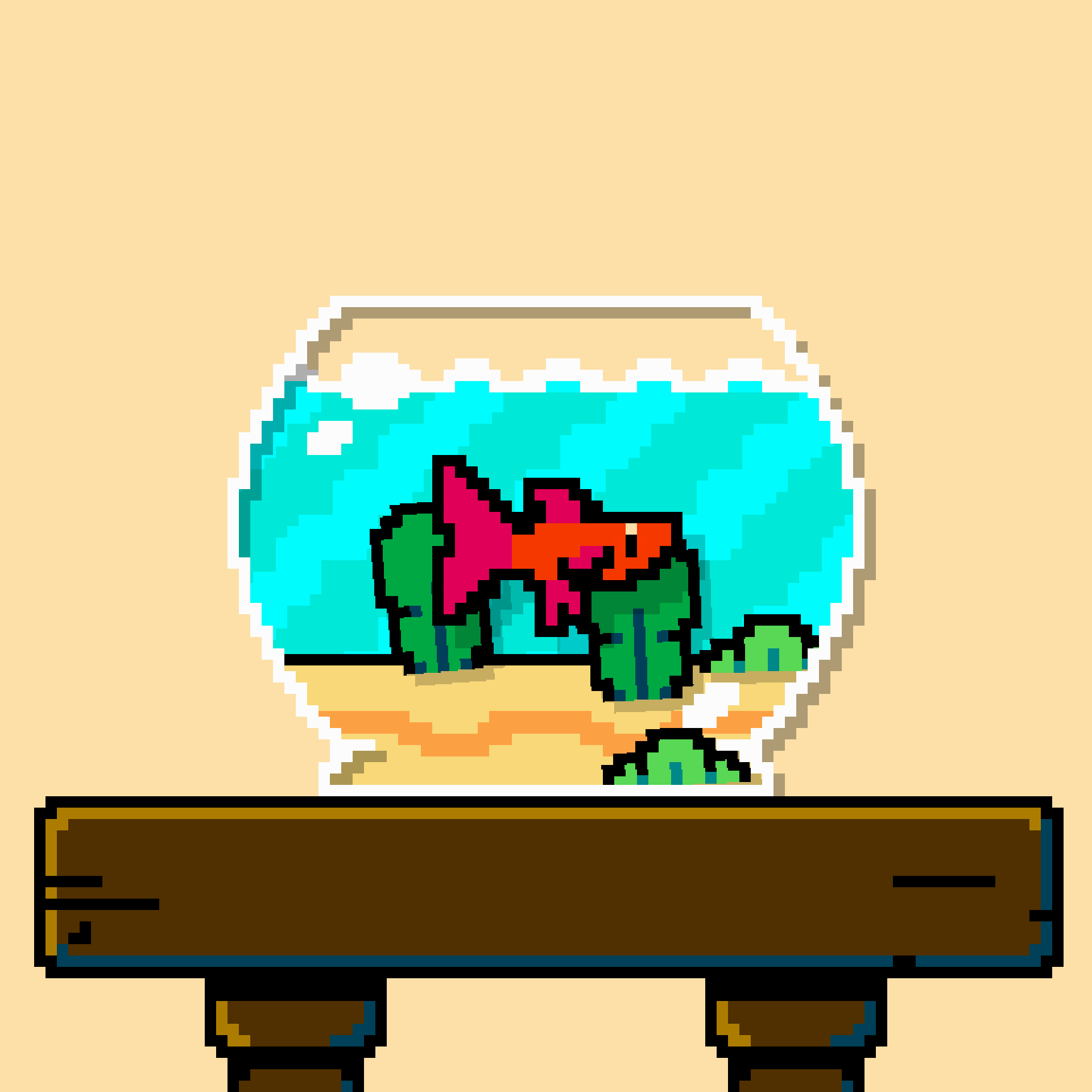 betta fish #525 static token preview