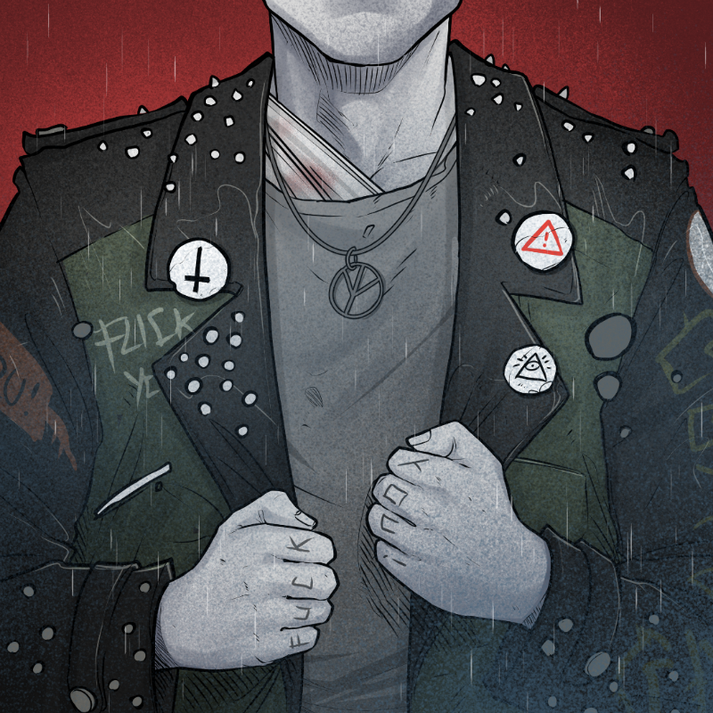 PUNX NOT DEAD #477 static token preview