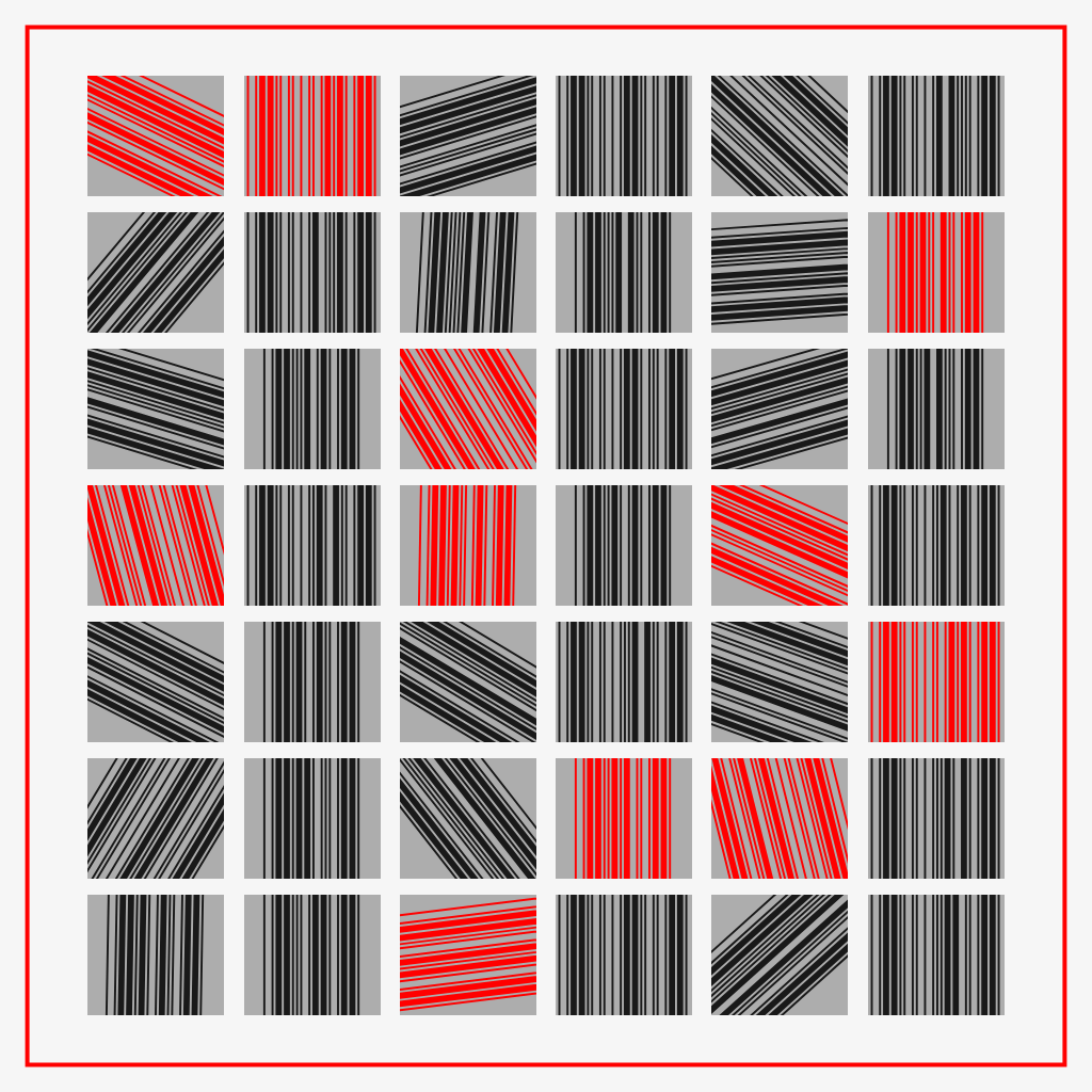 barcode(fxhash) #325 static NFT preview